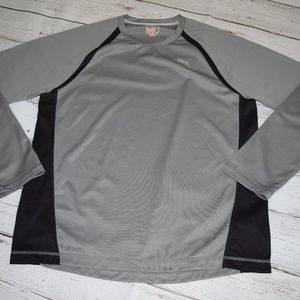 PUMA Sport Lifestyle Men's M LS Athletic Workout Fitness Tee Shirt Top 509950
